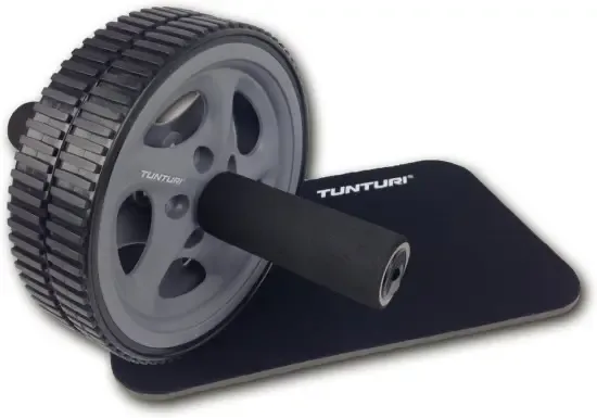Tunturi Fitness Luxury Exercise Wheel With Kneepad