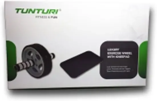 Tunturi Fitness Luxury Exercise Wheel With Kneepad