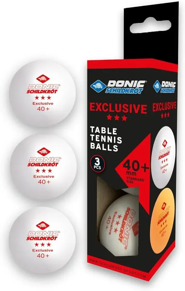 Donic Pingpongballen Exclusive 3* 3