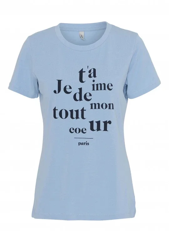 Soyaconcept T-Shirt Gisa 24517 Blauw