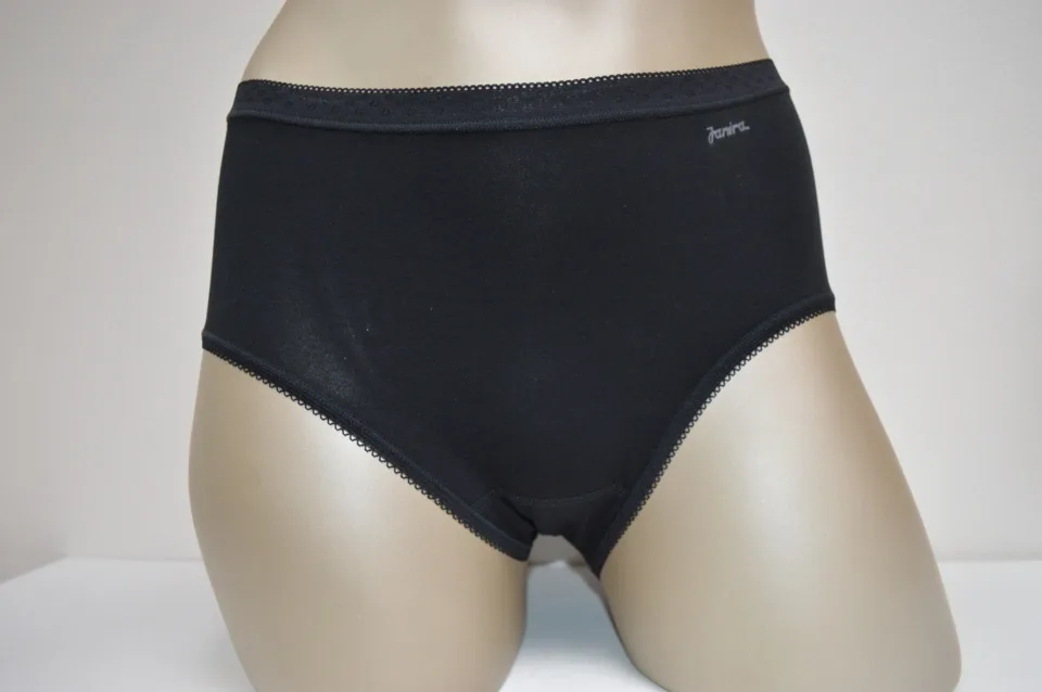 Janira Slip Midi Esencial 1031481 2-Pack Zwart