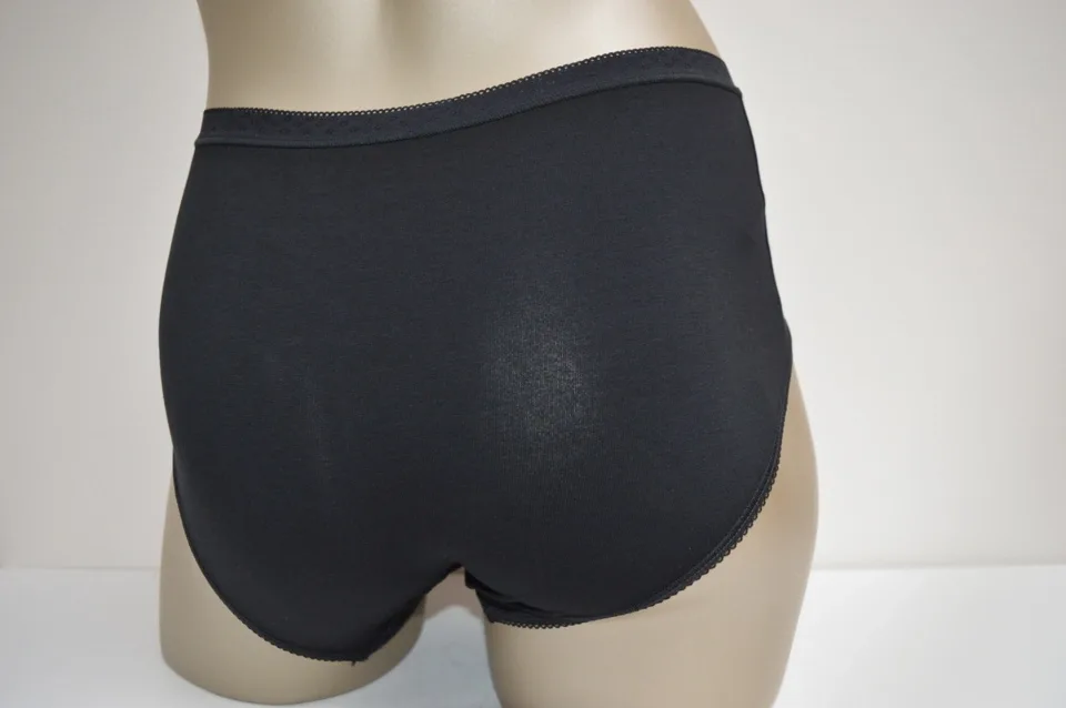 Janira Slip Midi Esencial 1031481 2-Pack Zwart