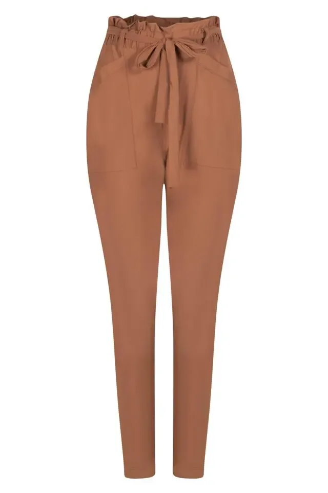 Marcy Travel broek met elastiek
