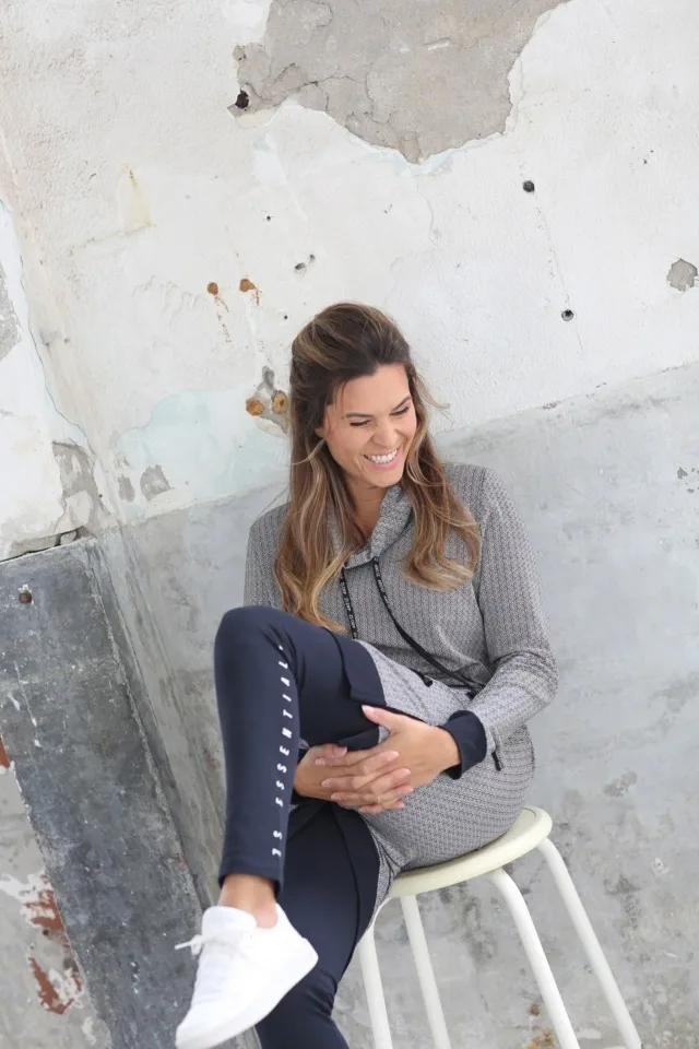 Printed Sweat Dress Zoso