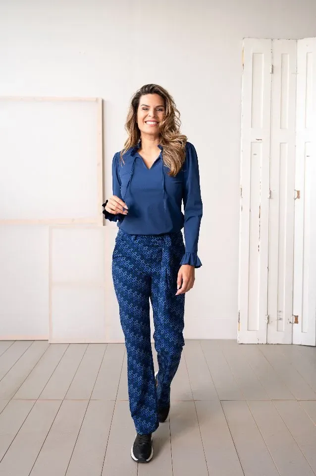 Printed Travel pant Esther Zoso