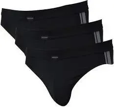 Schiesser herenslips 035110 3 Pack Rio Slip zwart