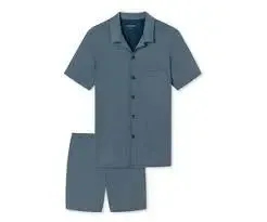 Schiesser herenpyjama 169699 met korte broek