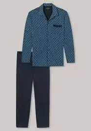 Schiesser herenpyjama 171423 met lange broek