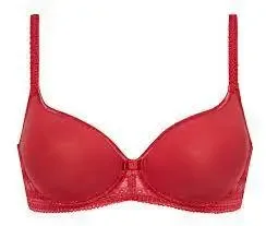 Dacapo voorgevormde  tshirtbeha Samba rood 3 510 02