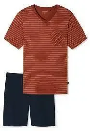 Schiesser herenpyjama met korte broek 176952