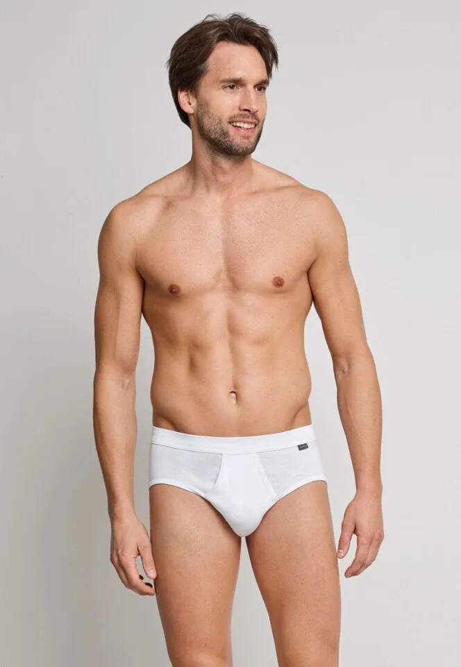 schiesser 2 pack sportslips met voorsluiting