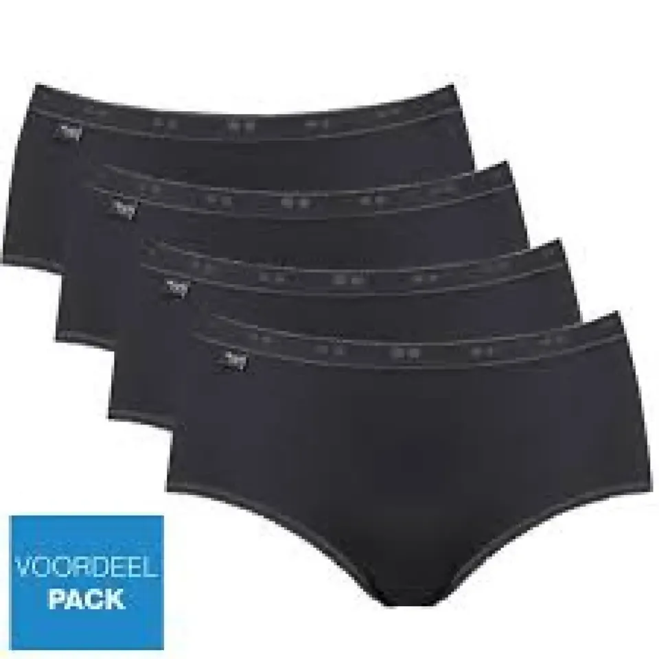 Sloggi Basic Midi 4P - 10068837 - Black