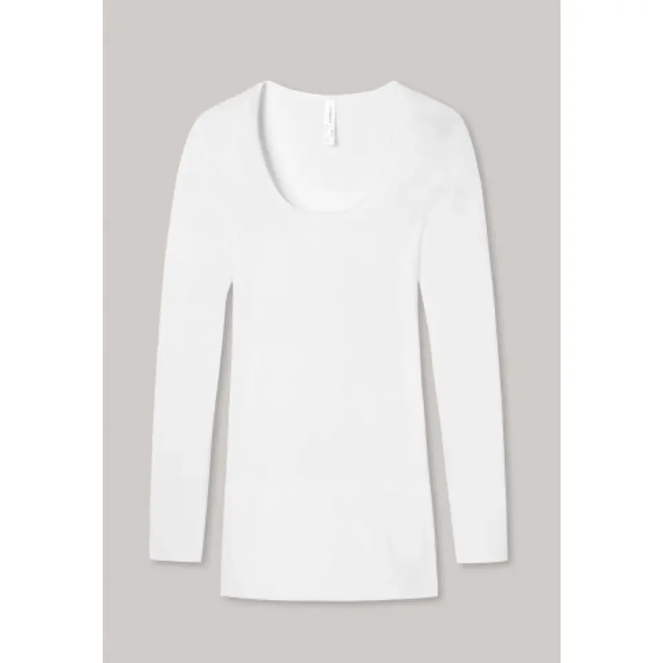 Schiesser Luxury Shirt 1/1 LM - 200765 - White
