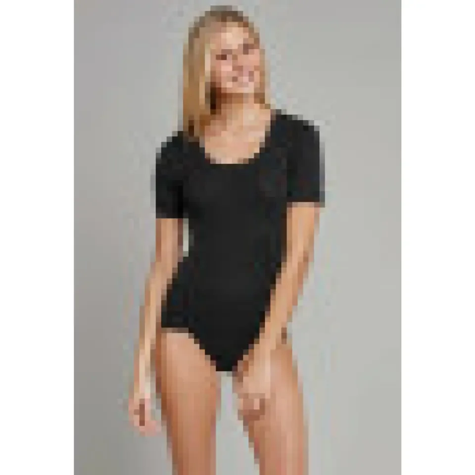 Schiesser Luxury Shirt 1/2 KM - 200764 - Black