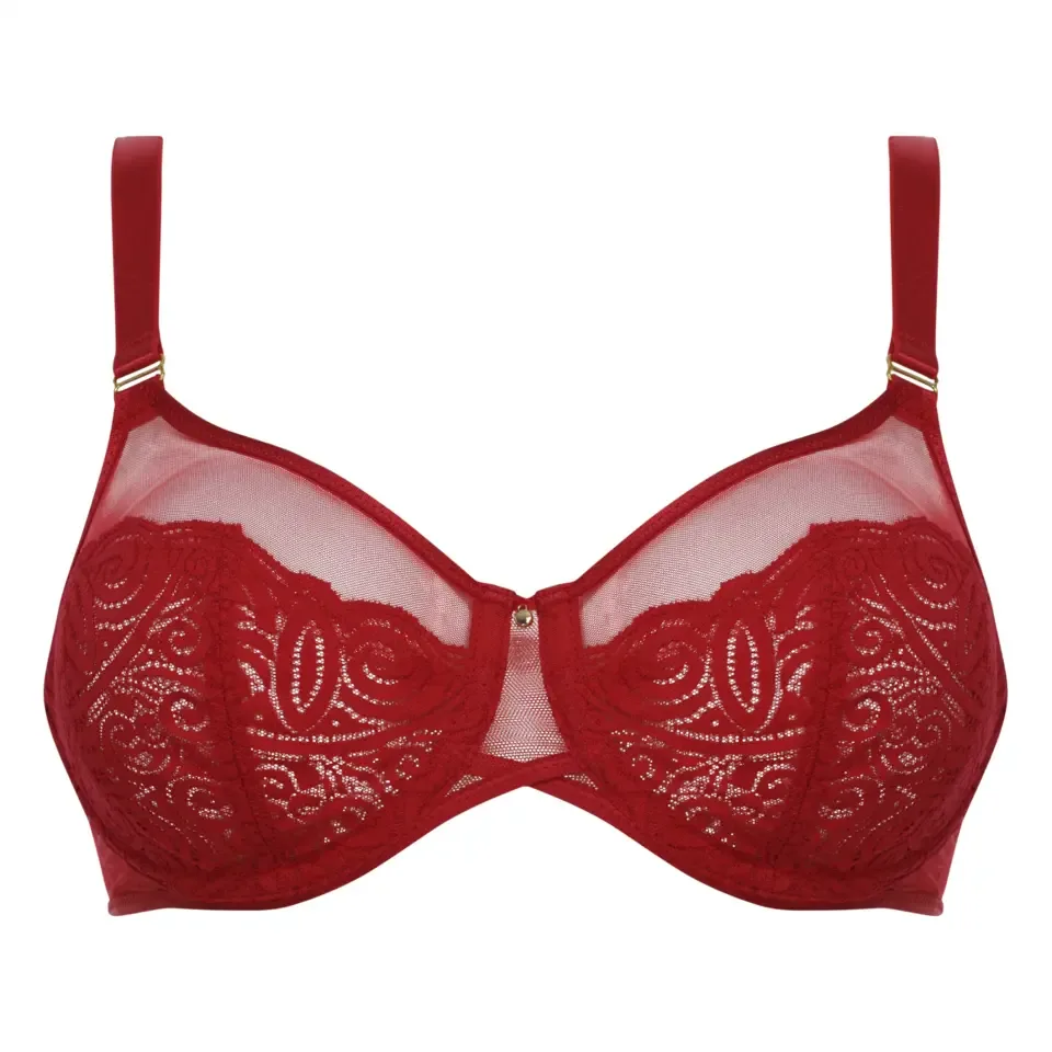 Chantelle - Pyramide - BH Beugel - 1461 - Coquelicot Red