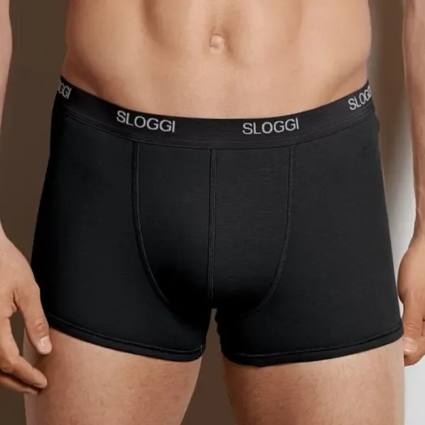 Sloggi Men Basic Short - 10004753 – Black