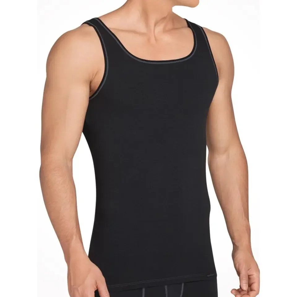 Sloggi Men Upgrade SH02 Vest - 10143036 - Black