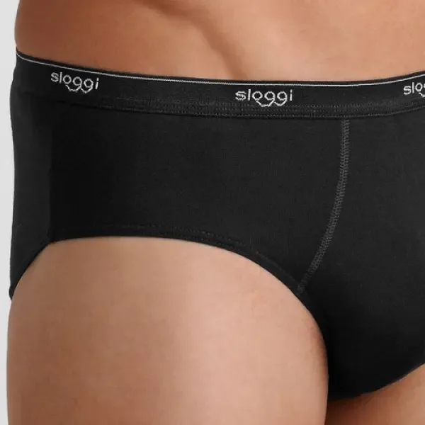 Sloggi Men Basic Midi - 10004712 – Black