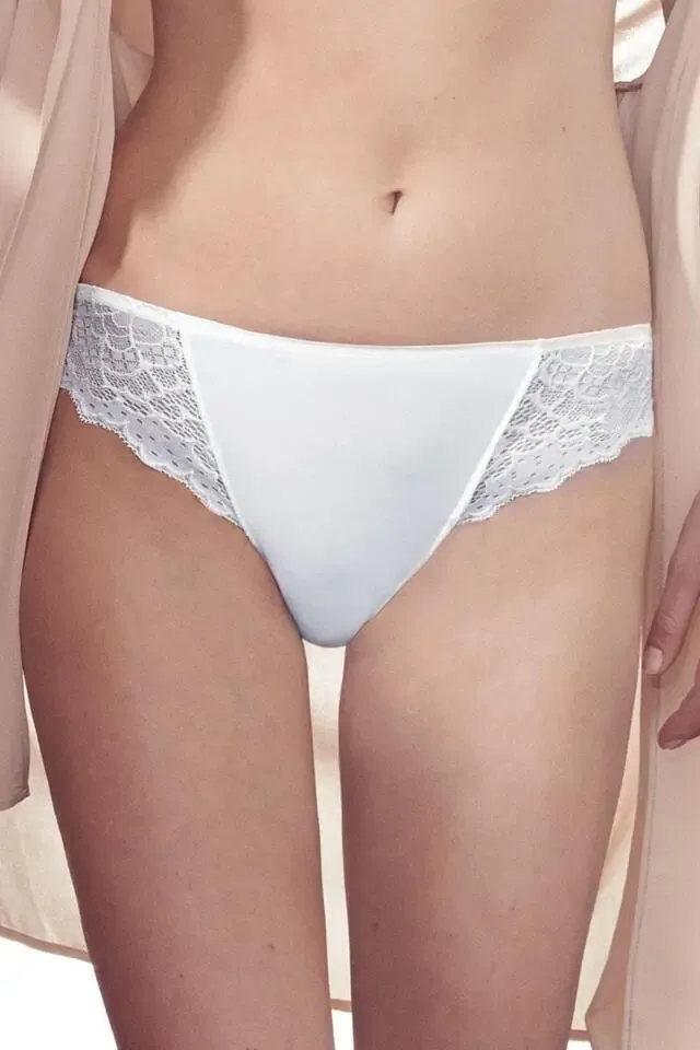 Simone Pérèle – Caresse – Slip – 12A720 – Blanc