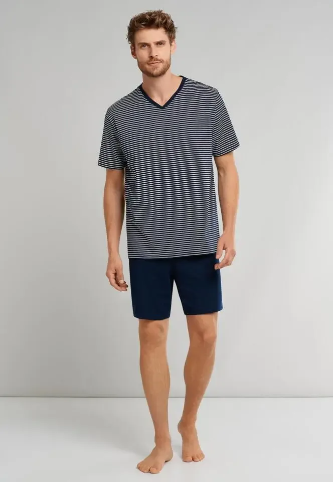 Schiesser – Premium Inspiration – Pyjama – 173646 – Admiral