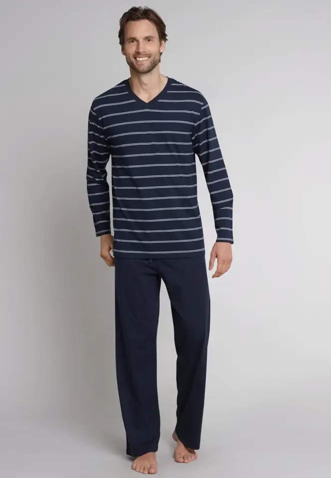 Schiesser – Premium – Pyjama – 159622 – Dark Sapphire