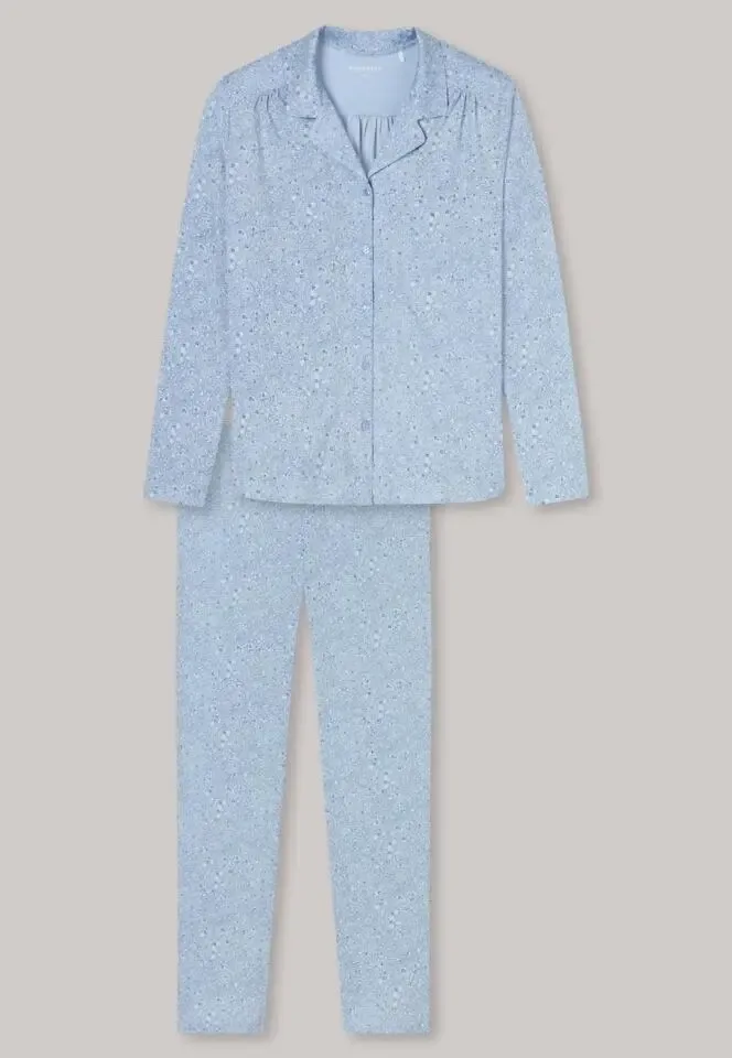 Schiesser – Comfort Fit – Pyjama – 173770 – Hel Blauw