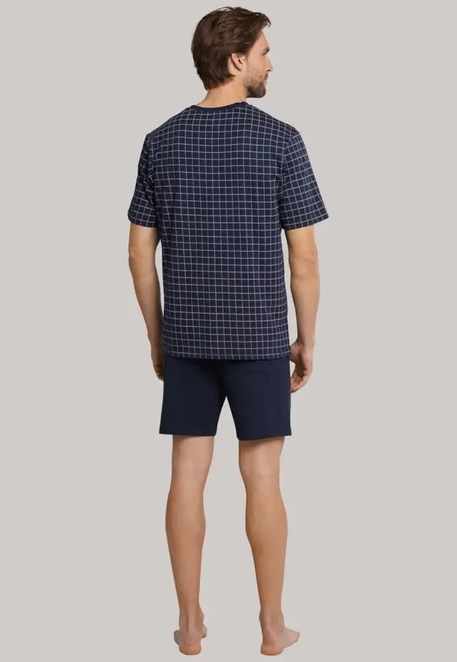 Schiesser – Dark Sapphire - Pyjama – 159617 – Dark Blue