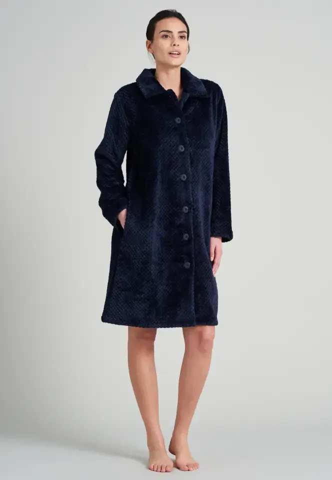 Schiesser – Premium Inspiration – Kamerjas – 171894 – Dark Blue