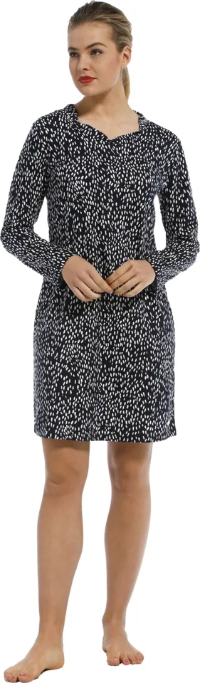 Pastunette – Navy Circle – Nachtkleed  - 10212-154-2 – Dark Blue