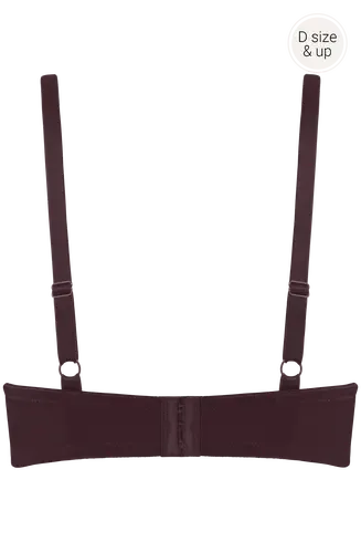 Marlies Dekkers – Dame de Paris – BH Voorgevormd – 35530 – Aubergine and Silver Lurex