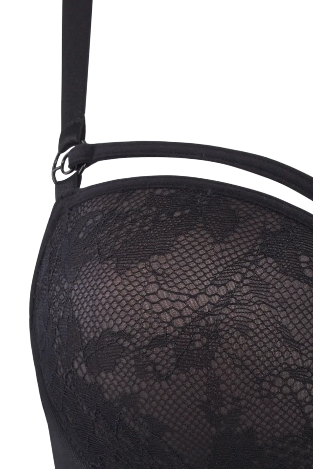 Marlies Dekkers – Space Odyssey – BH Voorgevormd – 35610 – Steel Grey and Black