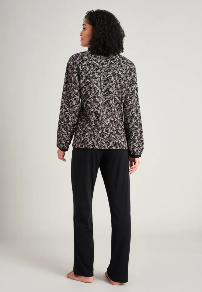 Schiesser – Simplicity – Pyjama – 175544 – Black Print