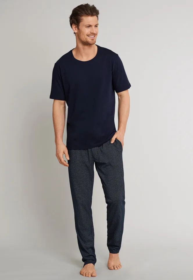 Schiesser - Mix & Relax - Long Pants - 163840 – Blue Print