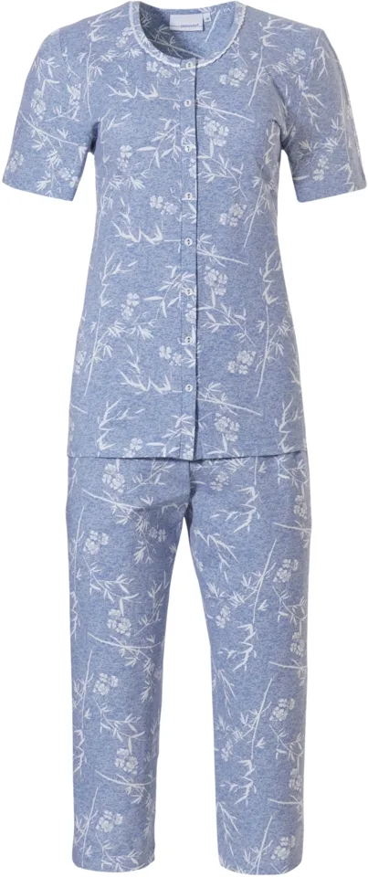 Pastunette – Bamboo Leaves – Pyjama – 20221-100-6 – Light Blue