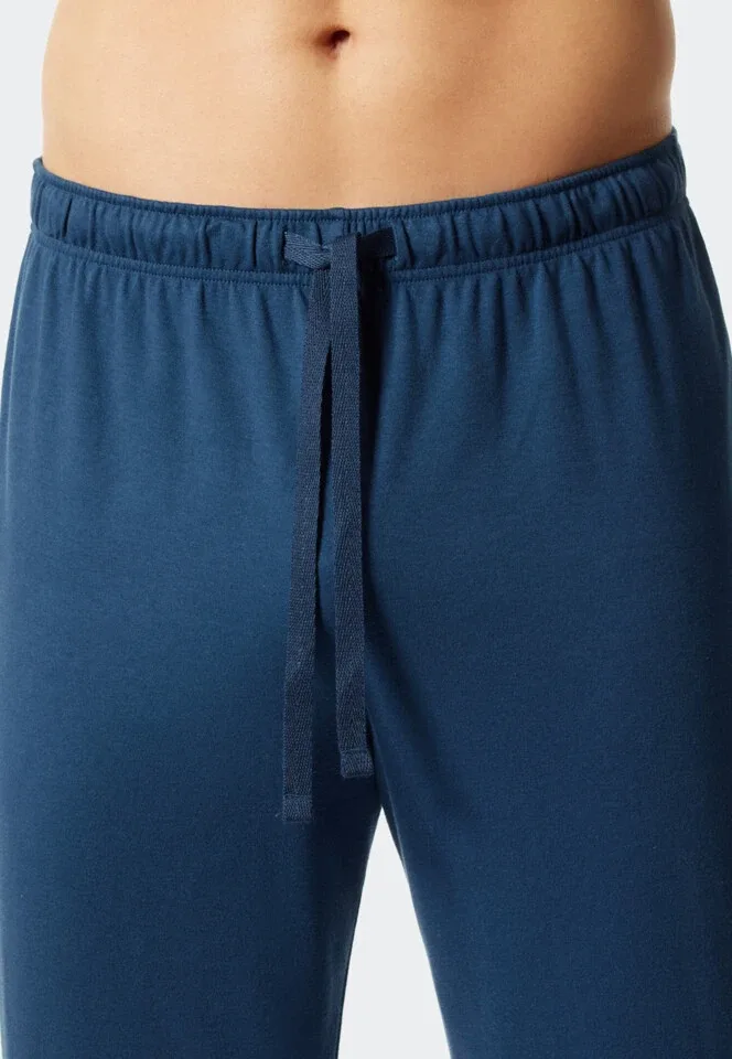 Schiesser – Fine Interlock  – Pyjama – 176686 – Blue.