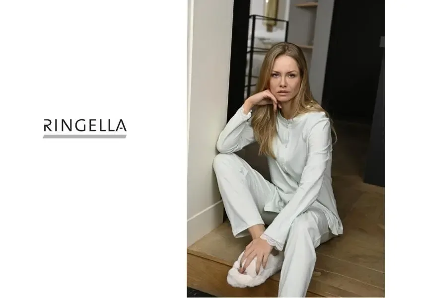 Ringella – Modern Silhouet  – Pyjama – 2511220 – Sky Blue