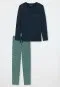 Schiesser – Fine Interlock - Pyjama – 178110 – Dark Blue