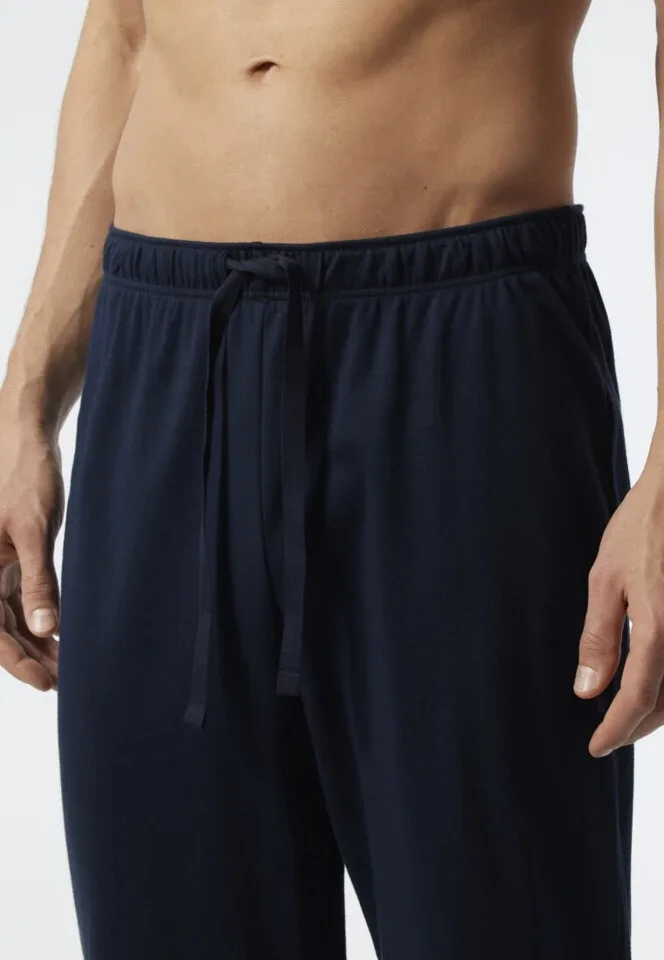Schiesser – Fine Interlock– Pyjama – 178108 - Dark Blue