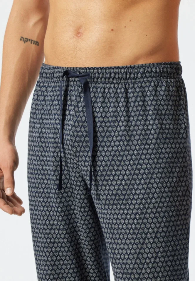 Schiesser – Fine Interlock - Pyjama – 178110 – Grey Melange