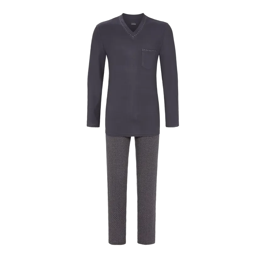 Ringella – Wintercolor – Pyjama – 2541220 - Asphalt