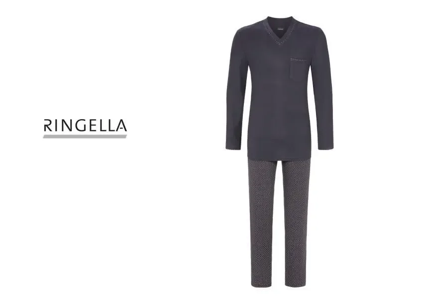 Ringella – Wintercolor – Pyjama – 2541220 - Asphalt