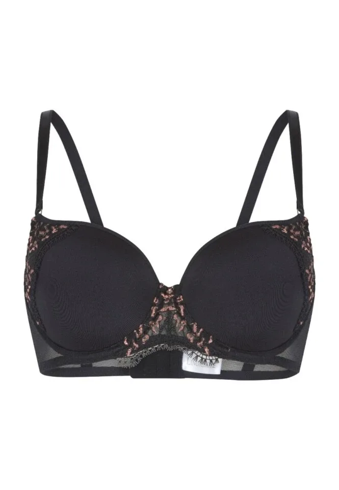 Lingadore – In Love with Embroidery – BH Voorgevormd – 6620-1 – Black