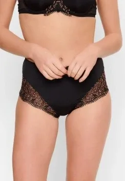 Lingadore – In Love with Embroidery – Slip – 6620B-1 – Black