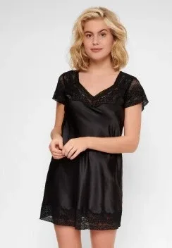 Lingadore – Delicate Black -  Dress – 6621S - Black