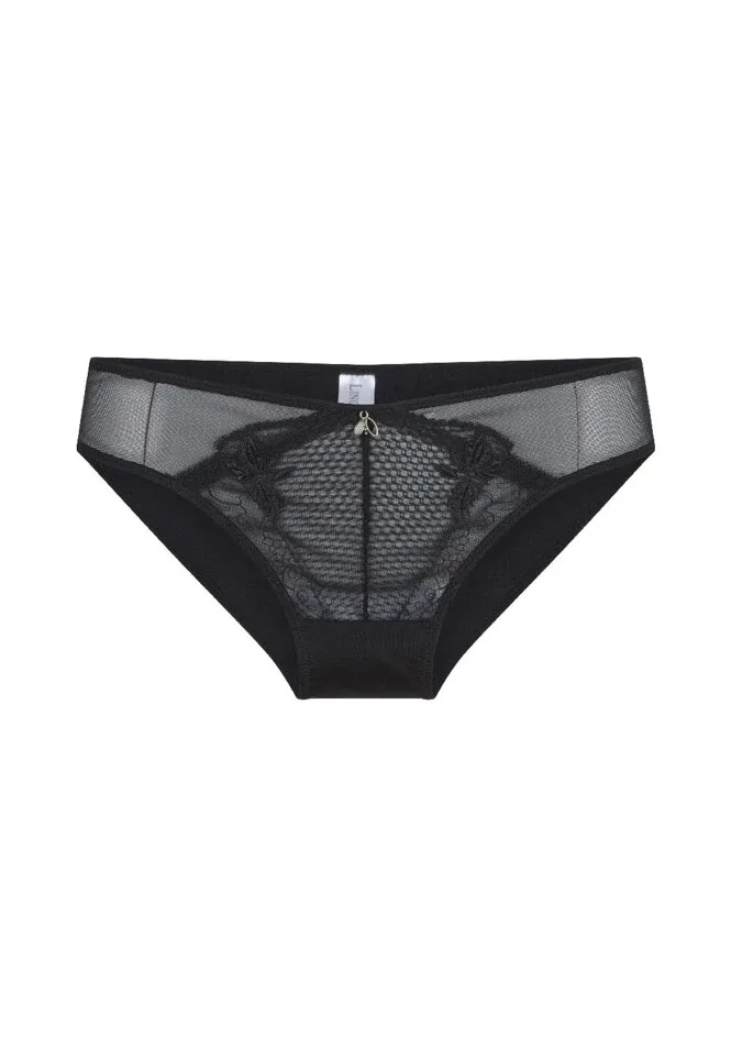 Lingadore – Black Flower – Slip – 6614B – Black