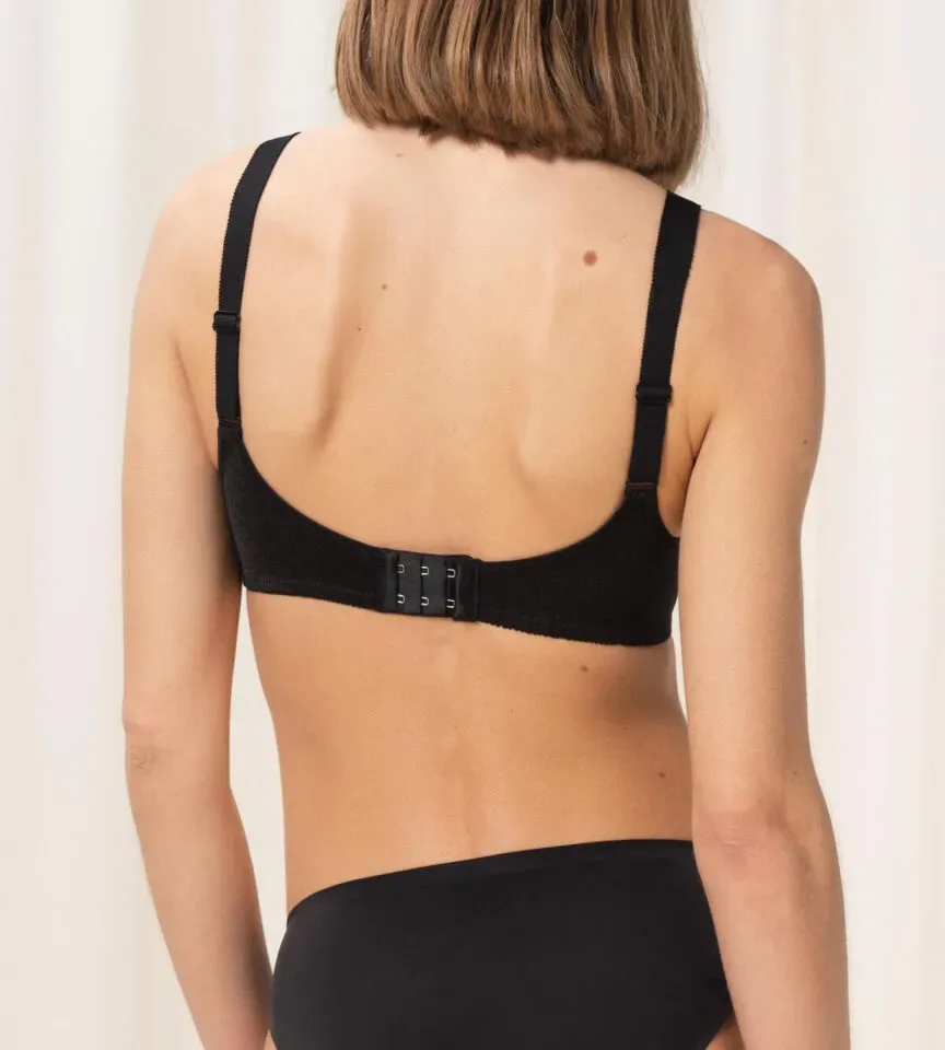 Triumph – Doreen + Cotton 01 N – BH zonder Beugel – 10004928 – Black