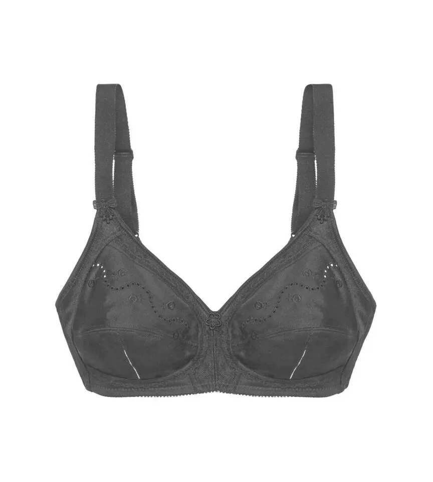Triumph – Doreen + Cotton 01 N – BH zonder Beugel – 10004928 – Black