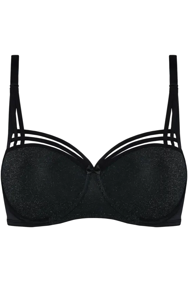Marlies Dekkers – Dame de Paris – BH Voorgevormd – 36570 – Black and Silver Lurex