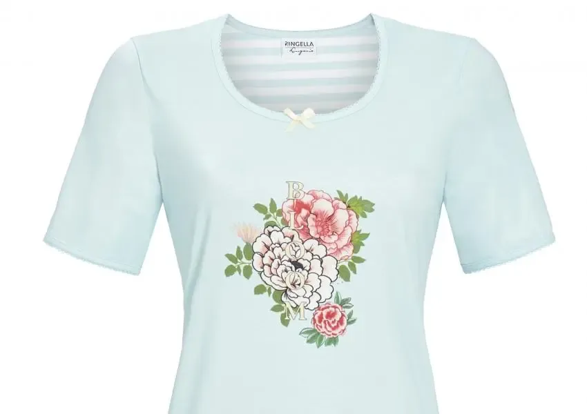 Ringella – Spirit of Flower – Pyjama – 3261213 - Himmelblau