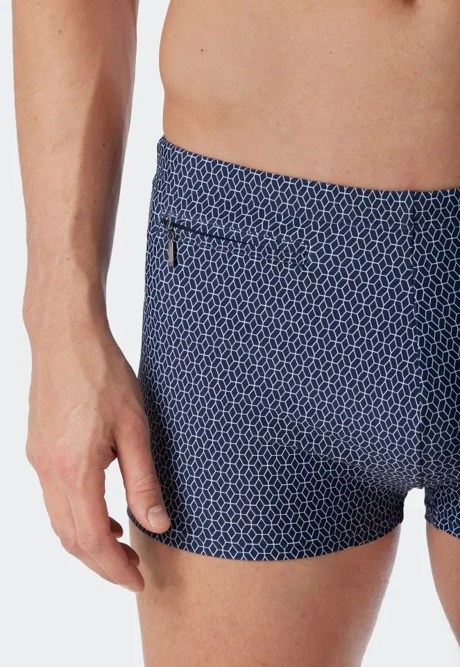 Schiesser – Marineland  – Zwemshort – 179188 – Dark blue